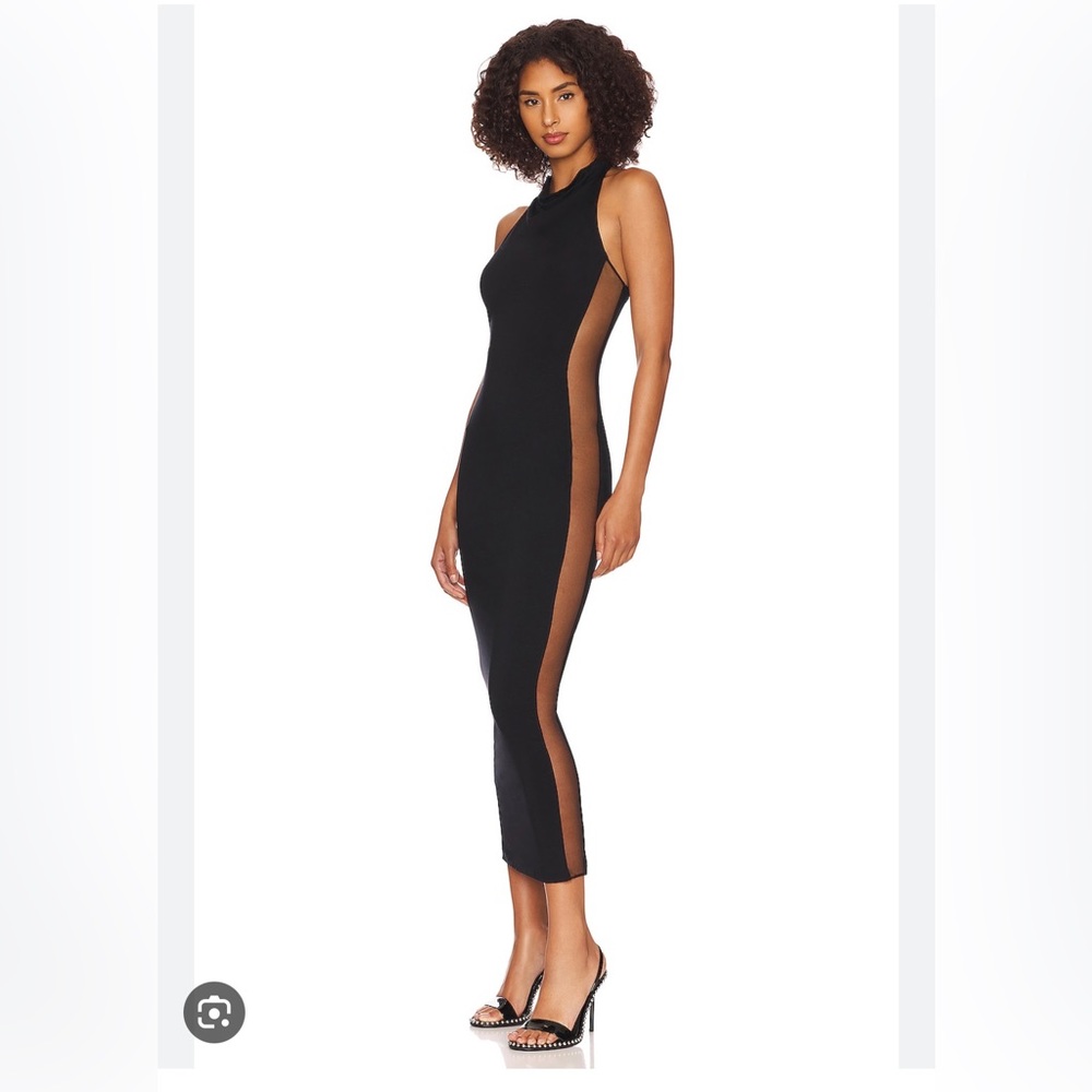 PatBO Fringe Maxi Dress in Malibu